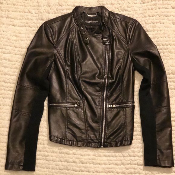 Moto leather jacket - Picture 1 of 2
